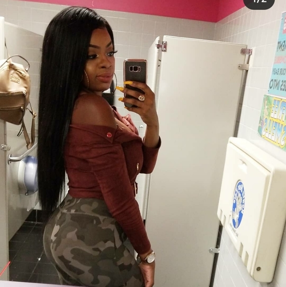 Fashion Nova Off-Shoulder Belted Jacket - Picture 6 of 6